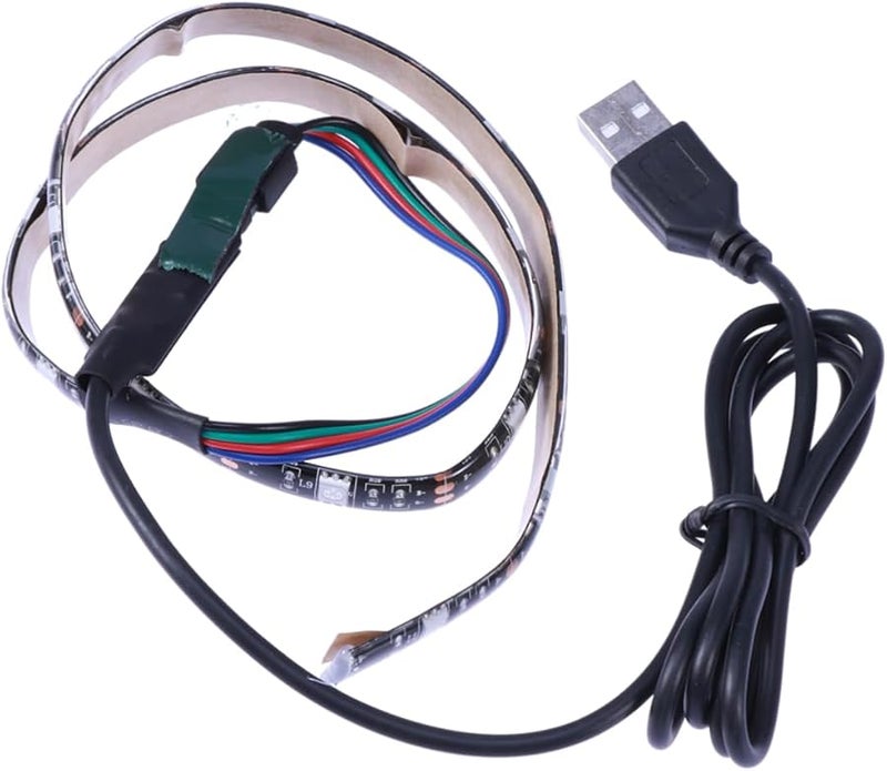 USB Powered Flexible LED Strip Light As Shown Color Size 1 Blackboard Decor Rope - Image 1