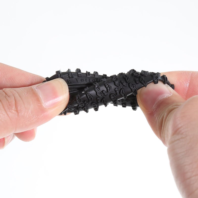 REDSPIDER 0.7" Cling On Crawler Tires OD 40 * 16mm For RC Axial SCX30 Redcat Ascent-32 1/30 1/32 RC Crawler 0.7 Beadlock Wheels (Tires) - Image 4