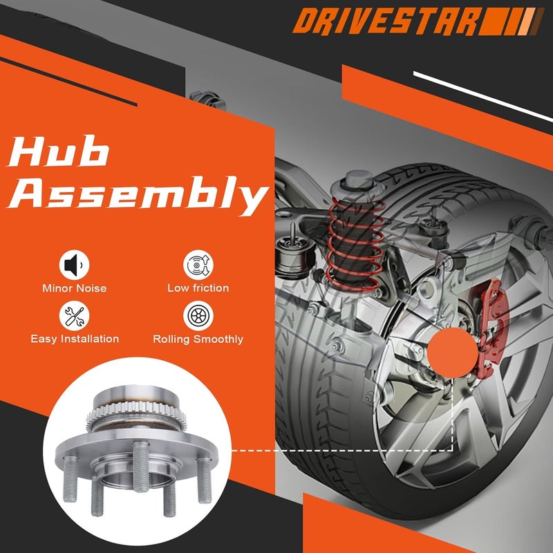 DRIVESTAR درايفستار 512267 محور العجلة الخلفي والمحمل لهيونداي توسان وكيا سبورتاج (2005-2012) - Image 2