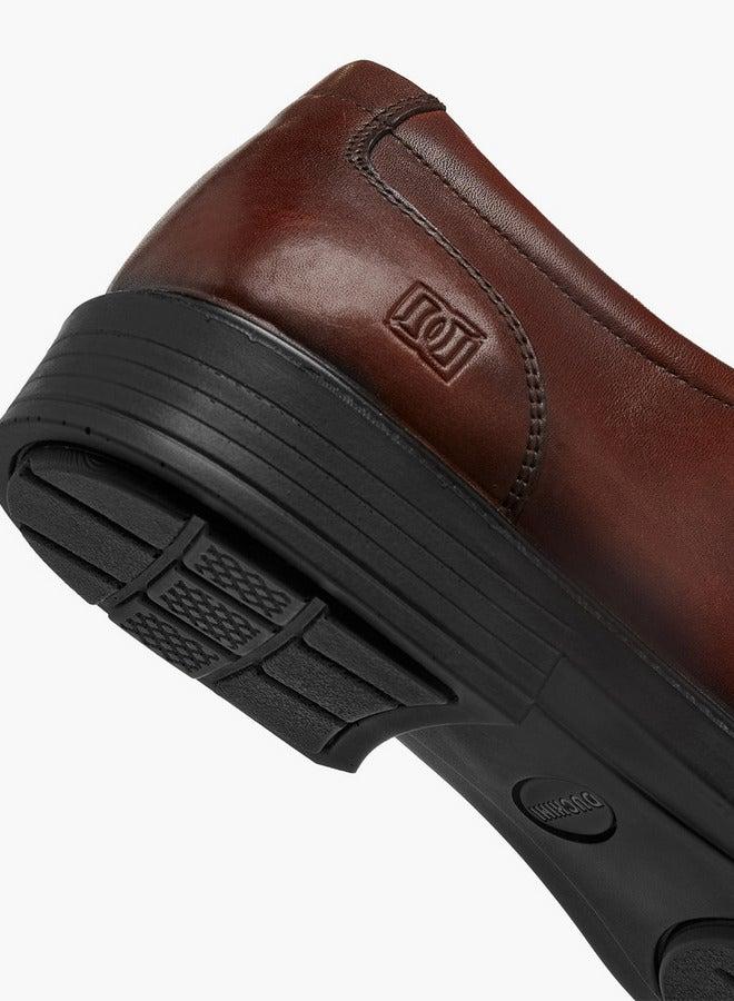 DUCHINI Men's Solid Slip-On Loafers - Image 5