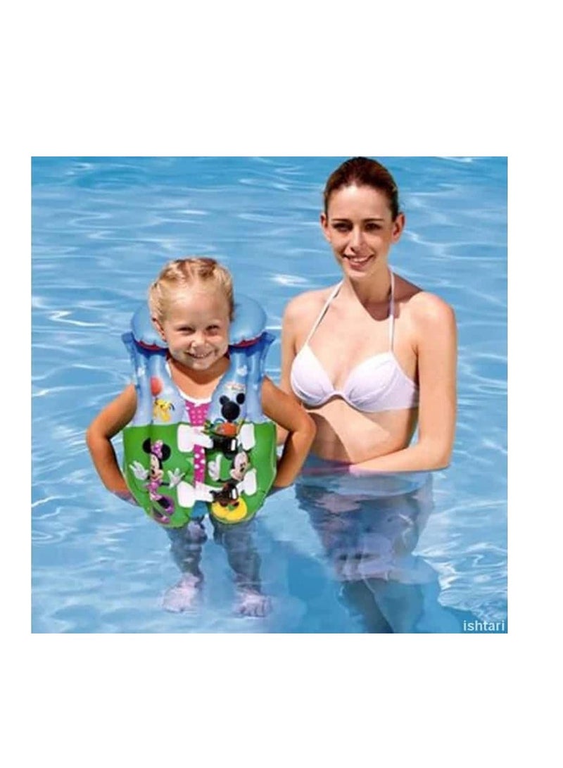 Bestway Bestway Mickey Clubhouse Inflatable Swim Vest (51 x 46 cm, Multicolored) - Image 3