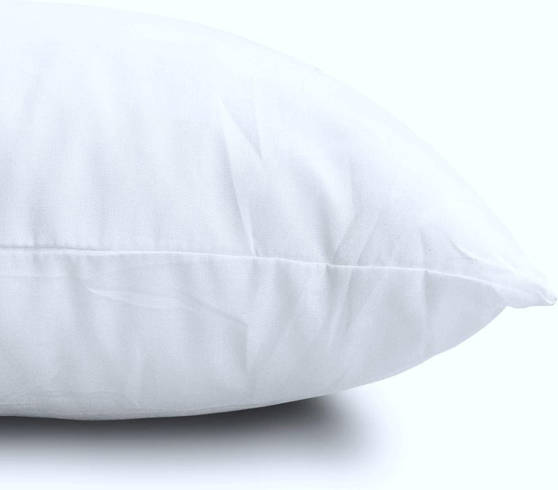 AJISH Microfiber Cushions Filler - Soft & Fluffy - Premium Hotel Quality Sofa Cushion Set of 1 - Cushion 20 X 20 Inch - Cushion Pillow, Cushion for Bed, Sofa Pillow (White) - Image 2