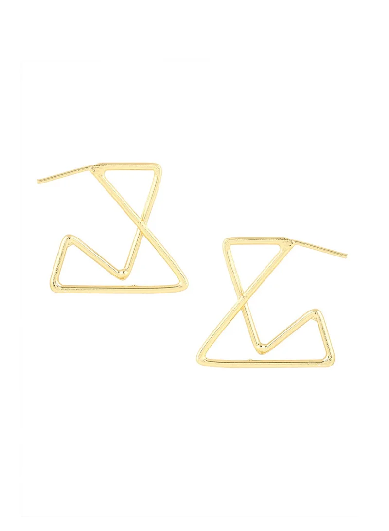 Priyaasi Geometric Drop Earrings