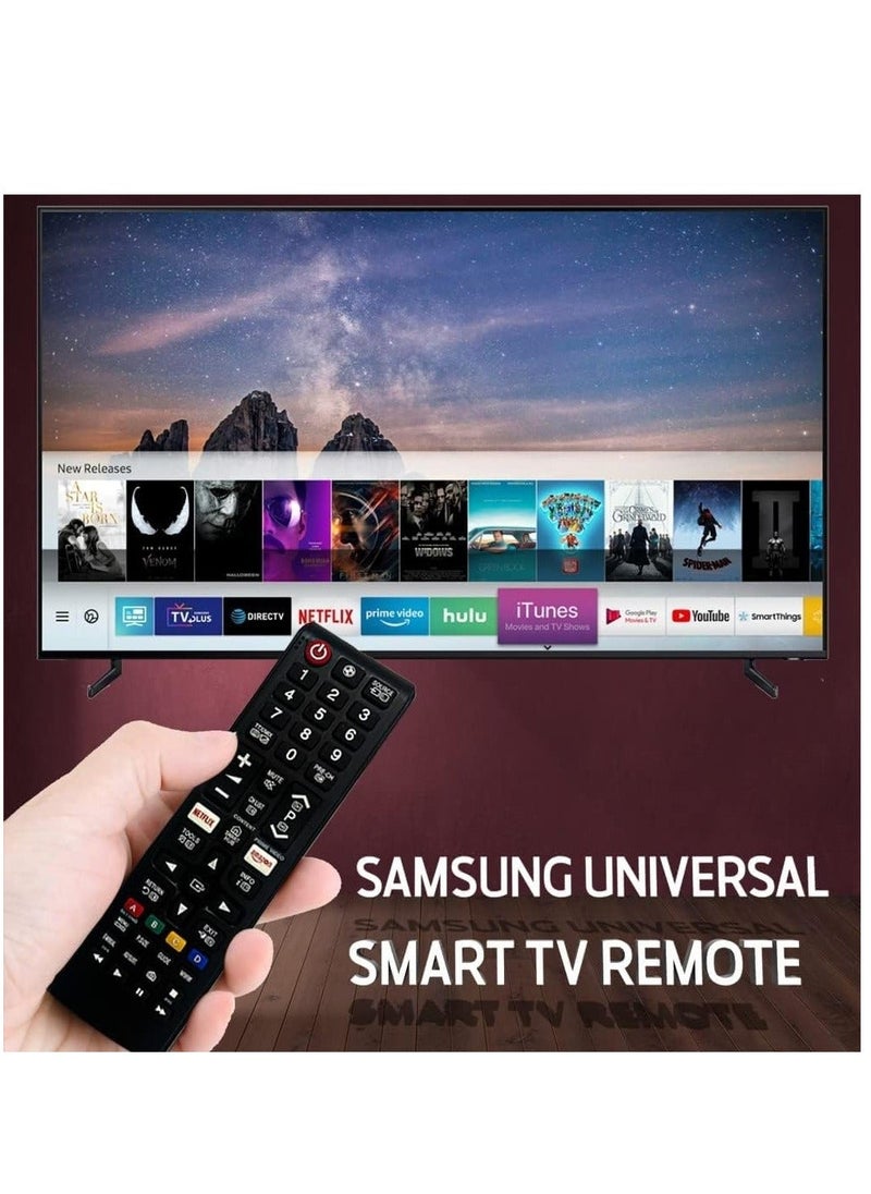 Generic New Replacement Remote Control, Remote Control Fit, Universal Remote Control Compatible with All Samsung TV Replacement for All LCD LED HDTV 3D Smart Samsung TV Remote  - Image 3