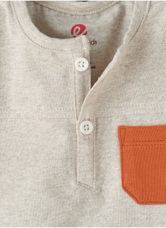 Elegant Kids Tiny Trendsetter: Boys' Cool Cotton Tee & Shorts Set | Playful Styles & Breezy Comfort  - Image 3