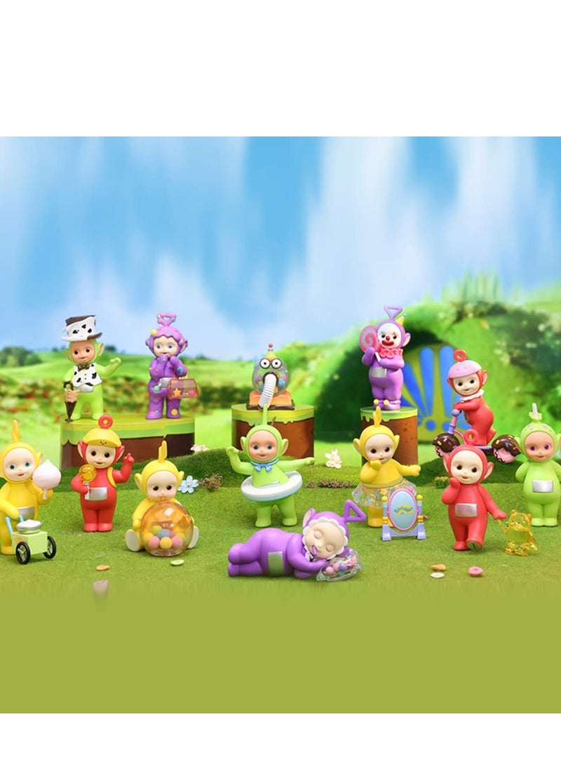 POP MART Teletubbies Fantasy Candy World Series 1PC Action Figure Popular Collectible Art Toy  Kawaii Creative Gift Room Decor Desktop Cute Figure  - Image 2
