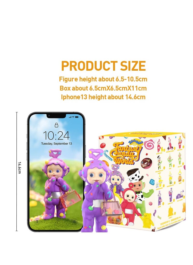 POP MART Teletubbies Fantasy Candy World Series 1PC Action Figure Popular Collectible Art Toy  Kawaii Creative Gift Room Decor Desktop Cute Figure  - Image 5