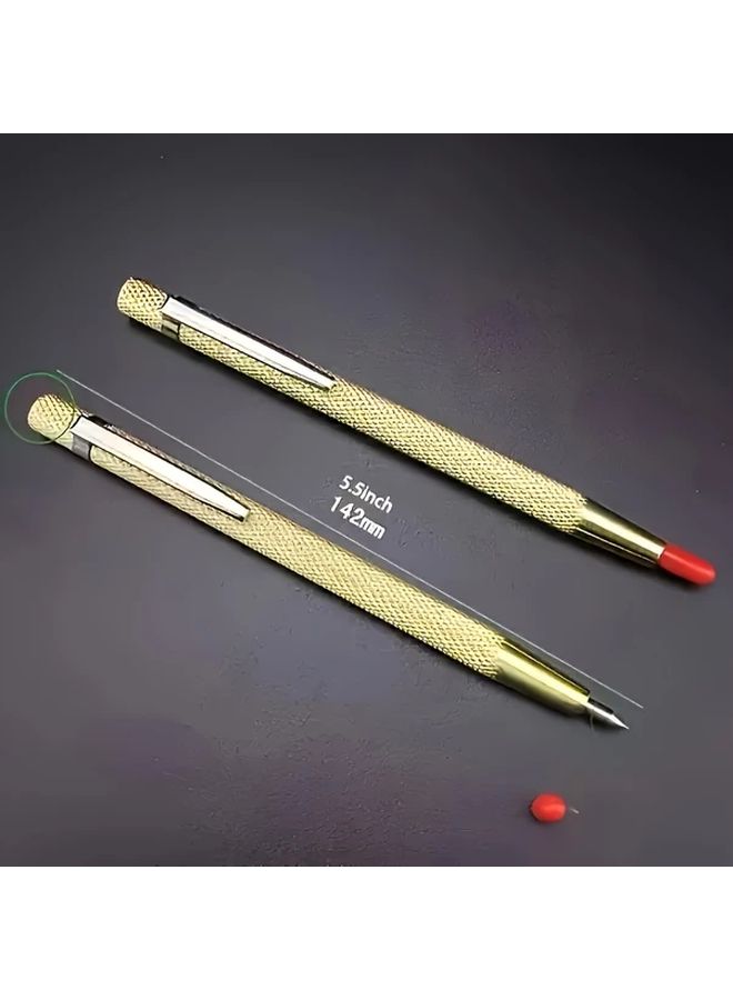 4pcs Tungsten Steel Alloy Marking Pens For Glass Ceramic Tile And Metal Cutting - Image 3