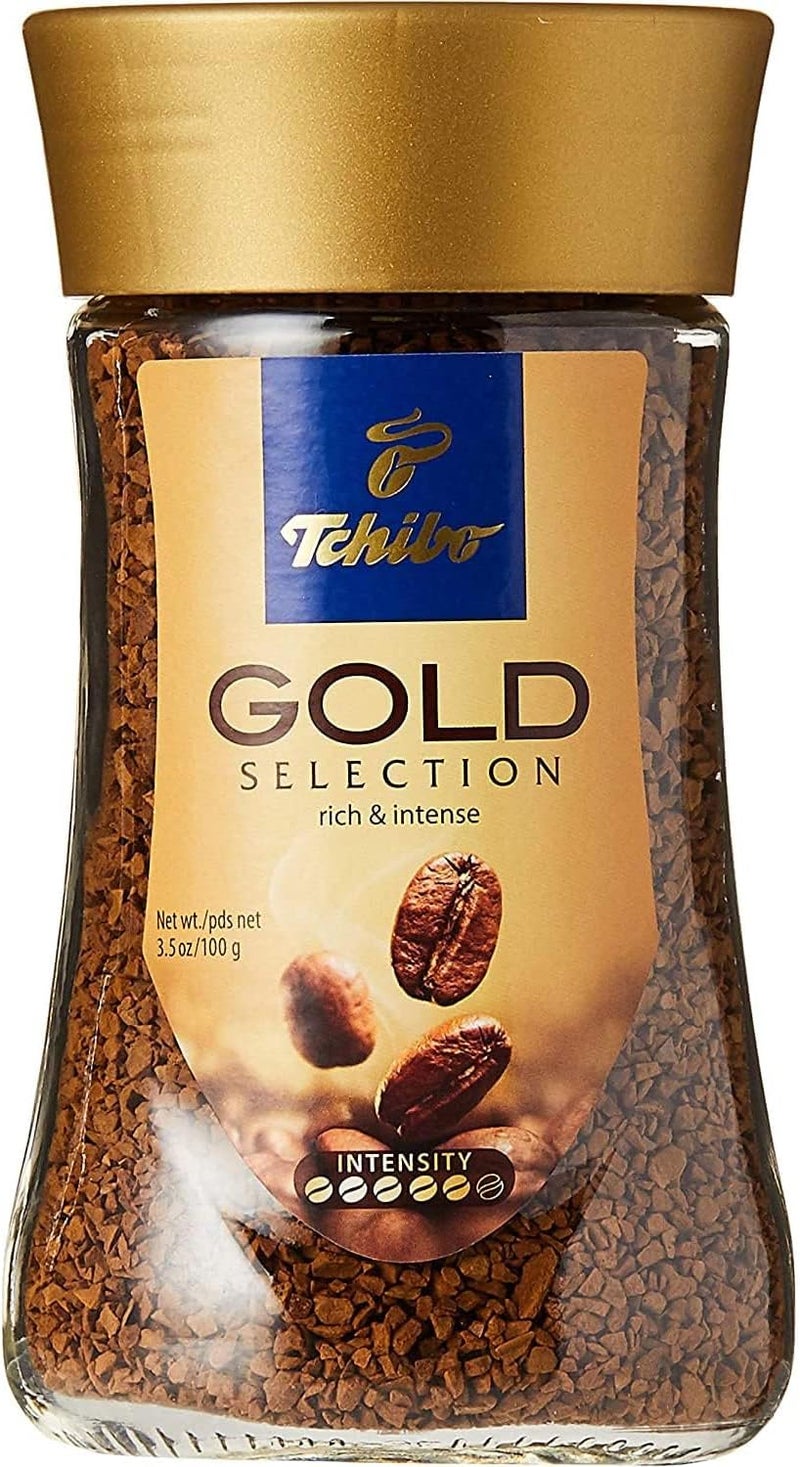 Tchibo Gold Selection Instant Coffee - Rich and Intense 100g