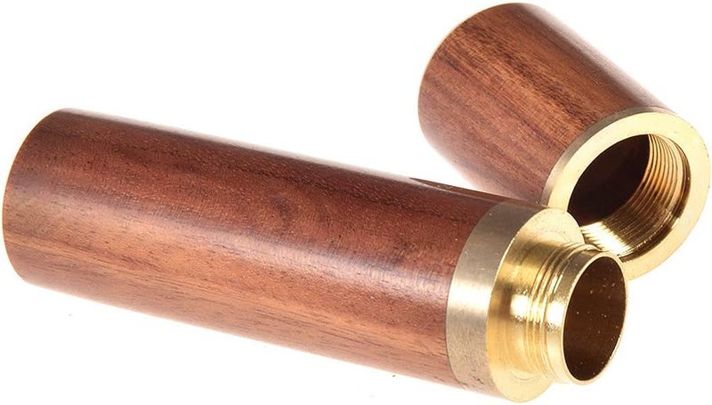 lychee Portable Wooden Toothpick Holder Pocket Tooth Pick Dispenser Bucket Needle Case - Image 2
