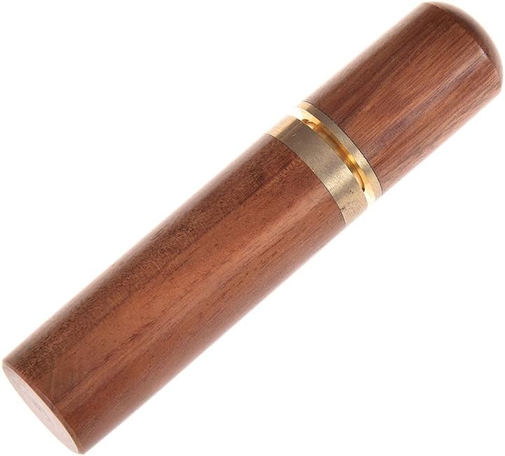 lychee Portable Wooden Toothpick Holder Pocket Tooth Pick Dispenser Bucket Needle Case - Image 1
