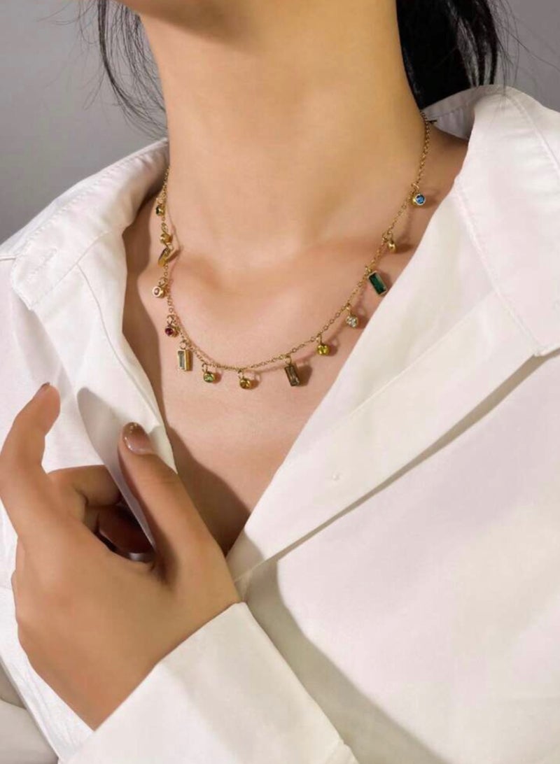 Stylish High Quality Necklace & Bracelet Jewelry Set For Women