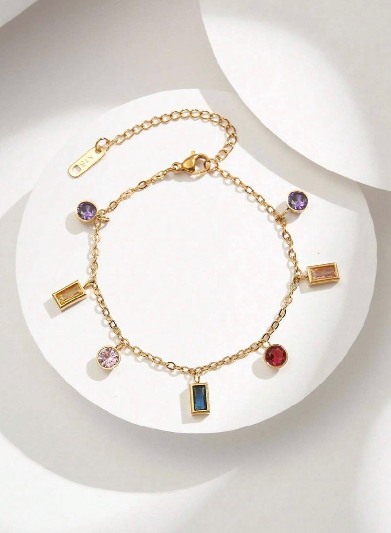 Stylish High Quality Necklace & Bracelet Jewelry Set For Women
