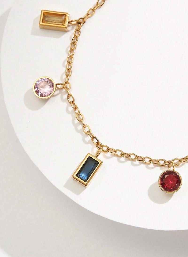 Stylish High Quality Necklace & Bracelet Jewelry Set For Women