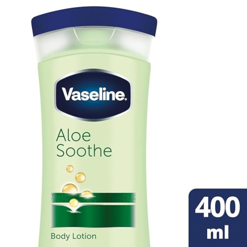 Vaseline intensive care aloe soothe 48h moisturising body lotion 400ml - Image 4