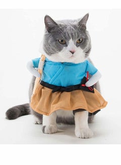 KASTWAVE 1Pcs New Funny Pet Clothes Super Cute Costumes for Small Dogs and Cats Costume Suit Corsair Dressing up Party Apparel Clothing Summer (Small)  - Image 1