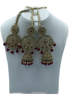 GOHONA Bollywood Style Indian Traditional Jhumka Earring for Women