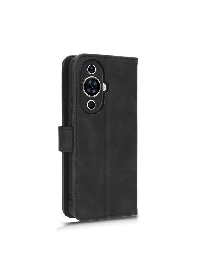 S-TOP Case For Huawei nova 11 Skin Feel Magnetic Flip Leather Phone Case - Image 3