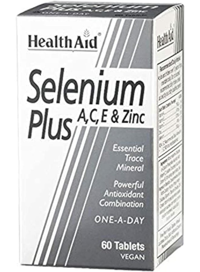 Health Aid Health Aid Selenium Plus Vitamins A - C - E & Zinc 