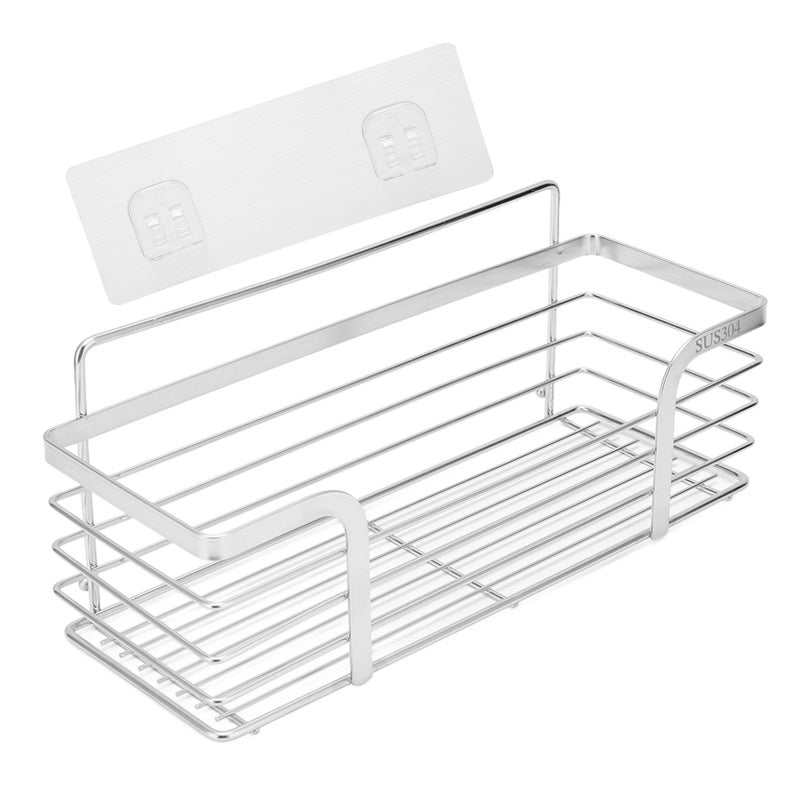 Hair Salon Basket Shelf Stainless Steel Shampoo Hair Conditioner Wall Mounted Storage Rack Organizer - Image 2