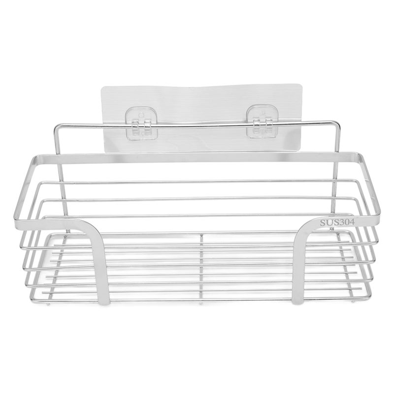 Hair Salon Basket Shelf Stainless Steel Shampoo Hair Conditioner Wall Mounted Storage Rack Organizer - Image 5