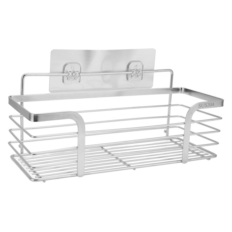Hair Salon Basket Shelf Stainless Steel Shampoo Hair Conditioner Wall Mounted Storage Rack Organizer - Image 4