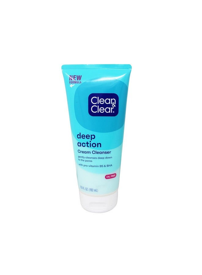 Clean & Clear Cln&Clr Crm Clnsr Size 6.5Z Clean & Clear Sensitive Skin Deep Action Cream Cleanser - Image 1