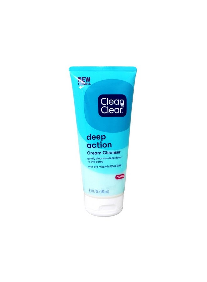 Clean & Clear Cln&Clr Crm Clnsr Size 6.5Z Clean & Clear Sensitive Skin Deep Action Cream Cleanser - Image 2