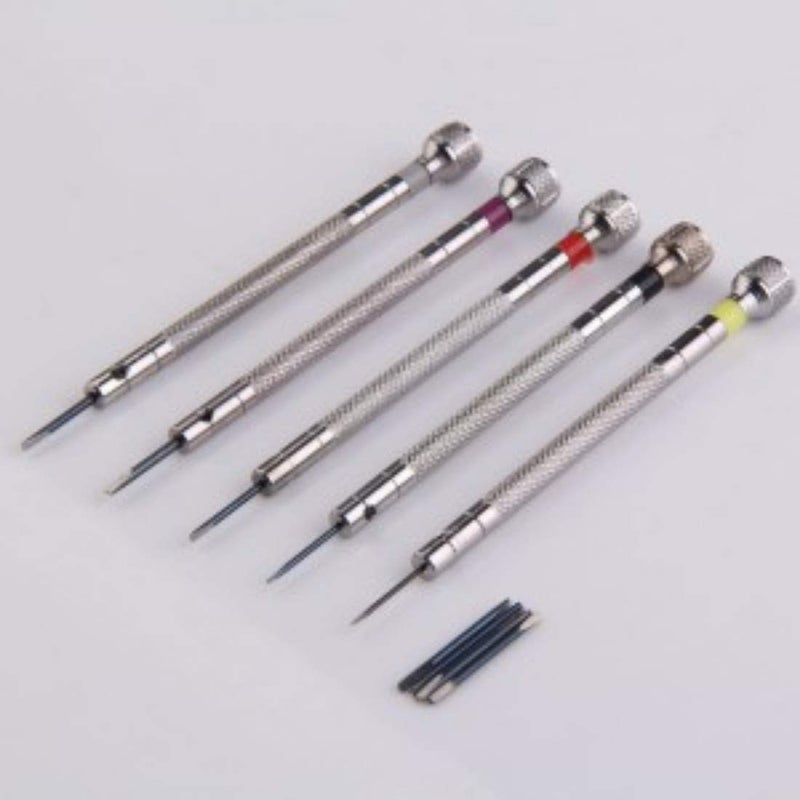DIY Crafts 1 Set Pack, Watch Repair Screwdriver Set, Micro Precision Screwdriver Set 0.5mm - 2.5mm with Stand Replacement Tips Jewelry Watch (1 Set Pack, Watch Repair Screwdriver Set) - Image 4