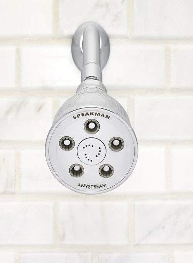 Speakman S-3014-PN Caspian Anystream High Pressure Adjustable Shower Head, Polished Nickel - Image 4