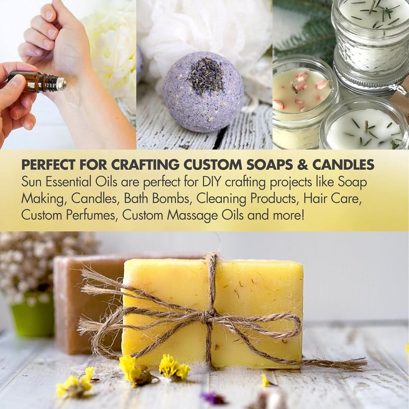 Sun Essential Oils 4 oz Australian Sandalwood Essential Oil with Dropper for Aromatherapy and DIY Projects - Image 3