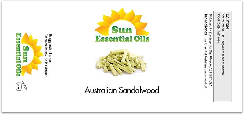 Sun Essential Oils 4 oz Australian Sandalwood Essential Oil with Dropper for Aromatherapy and DIY Projects - Image 2