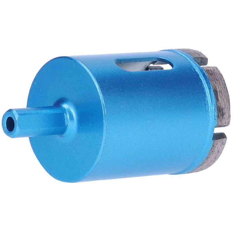 Diamond Blade: Blue Oval Chip Hole Design - High-quality Diamond Material Sharp Wear-resistant Durable Core Hole Saw for Marble Concrete Artificial Stone Electric Drill Bench Drill - Image 5