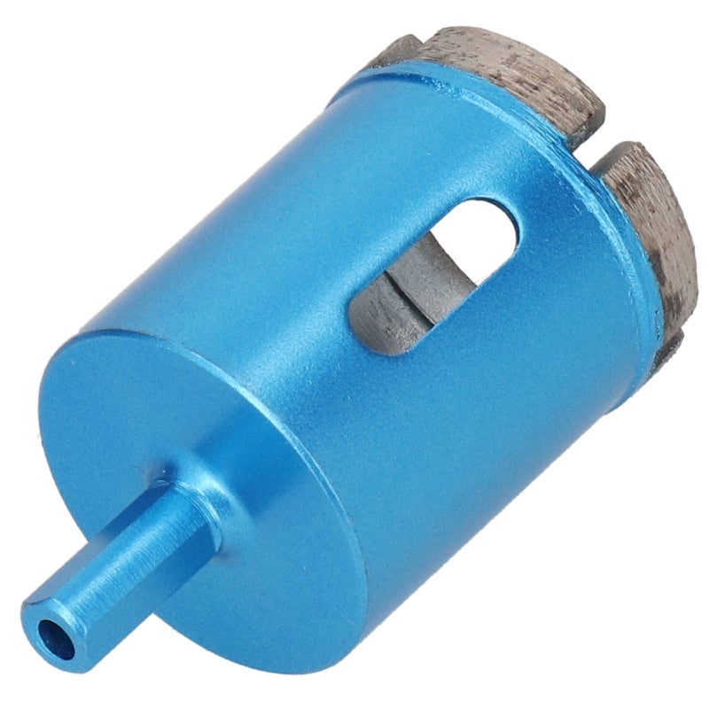 Diamond Blade: Blue Oval Chip Hole Design - High-quality Diamond Material Sharp Wear-resistant Durable Core Hole Saw for Marble Concrete Artificial Stone Electric Drill Bench Drill - Image 1