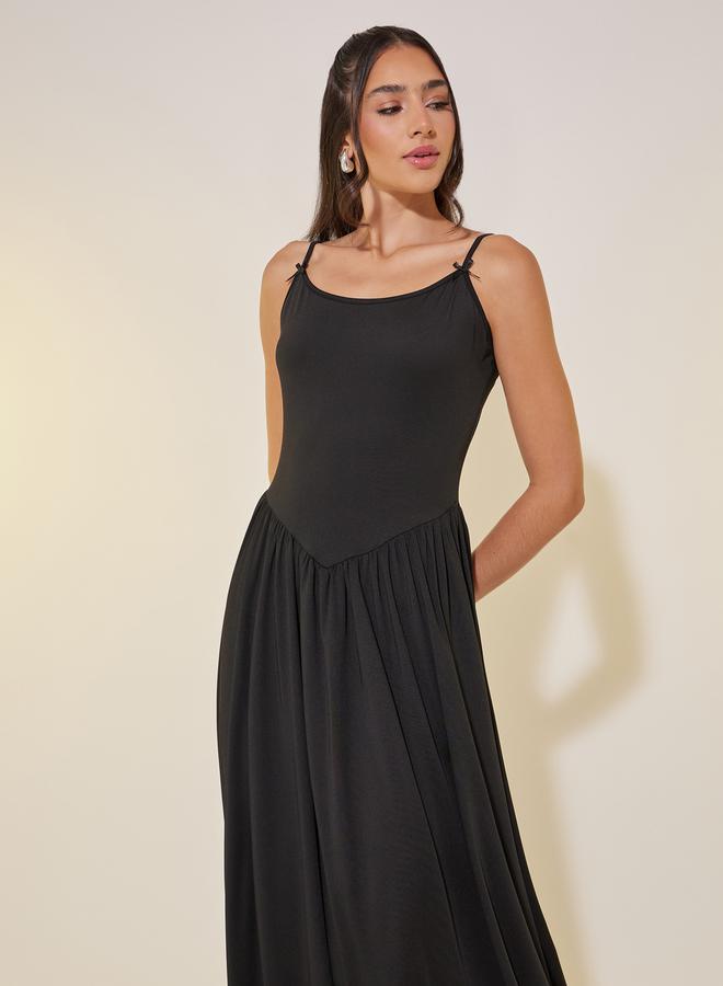 Take Two Empire Waist Maxi Dress - Image 3