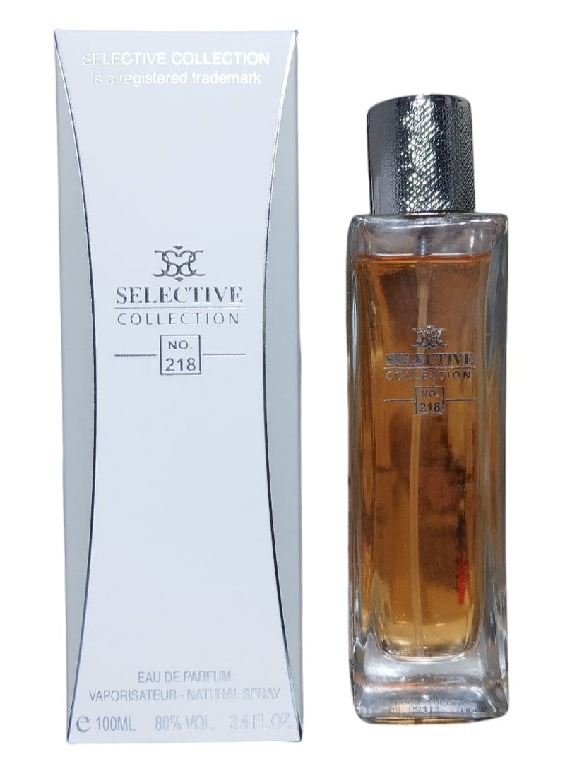 سيليكتيف كوليكشن رقم. 218 او دي بيرفيوم نسائي - 100 مللي