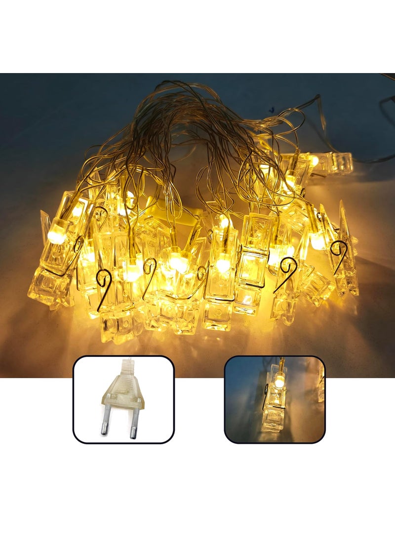 Nexaprint Nexaprint Personalized Retro 20 Photo Prints 4X5 Inch Size Upload Your Photo with Text Emojis LED String Included Your Beautiful Moments Party Decoration Gift for Every Occasion  - Image 2