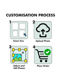 Nexaprint Nexaprint Personalized Retro 20 Photo Prints 4X5 Inch Size Upload Your Photo with Text Emojis LED String Included Your Beautiful Moments Party Decoration Gift for Every Occasion  - Image 5