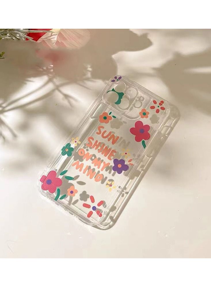 Loquat Back Cover Printed TPU Protective Mobile Phone Case for iPhone