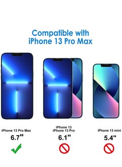 glassology iPhone 13 Pro Max 5D Screen Guard With 9H Tempered Full Glue Glass Screen Protector 9H Tempered Full Coverage And Flexible  - Image 2