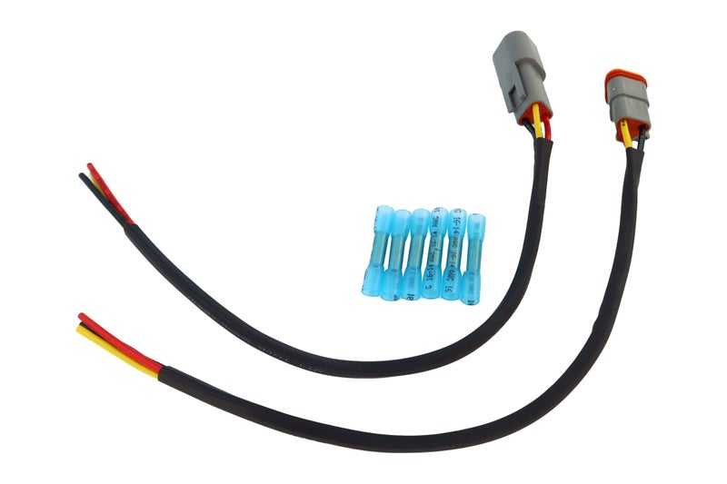 MITOB DT Connector Pigtail Cable 3pin Male and Female 1ft/30cm (3 Pin) - Image 3