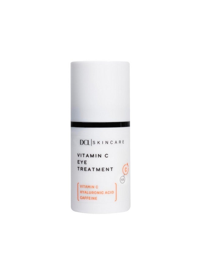 DCL Skincare Vitamin C Eye Treatment boosts collagen and reduces eye puffiness with High Potency Vitamin C, Vitamin B5 and Hyaluronic Acid, 0.5 Fl Oz - Image 1