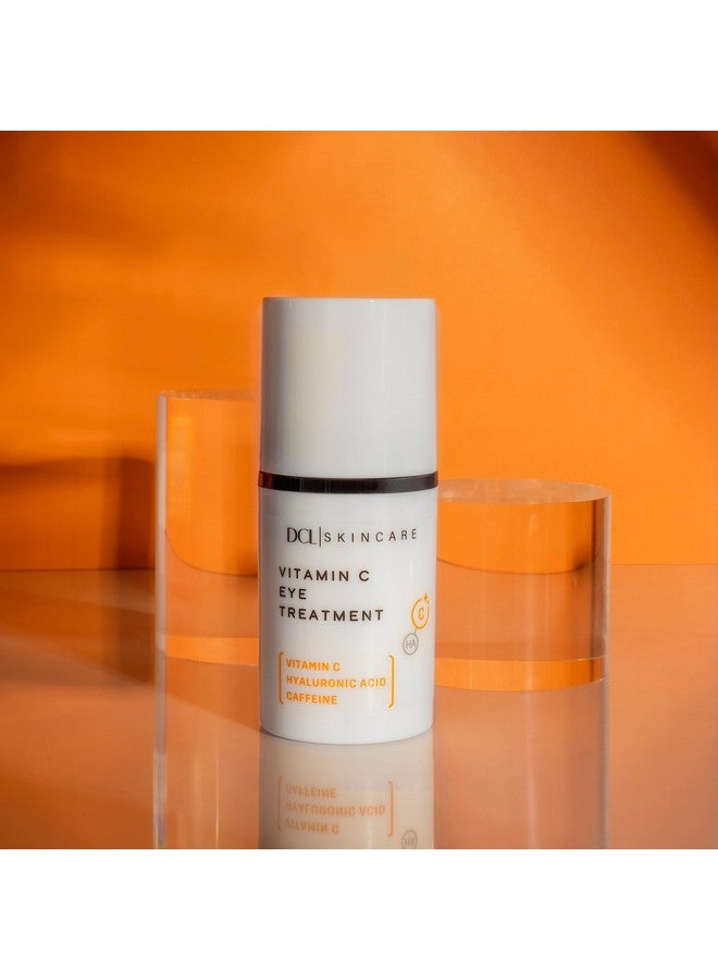 DCL Skincare Vitamin C Eye Treatment boosts collagen and reduces eye puffiness with High Potency Vitamin C, Vitamin B5 and Hyaluronic Acid, 0.5 Fl Oz - Image 2