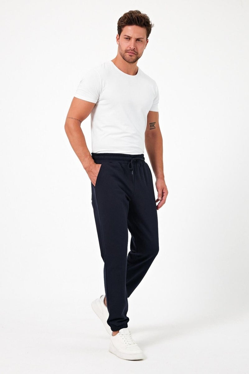 mmetalic Thick Black-Anthracite Men's 2-Pack Sweatpants Jogger Back Pocket Elastic Leg Regular Fit Non-raised  - Image 5