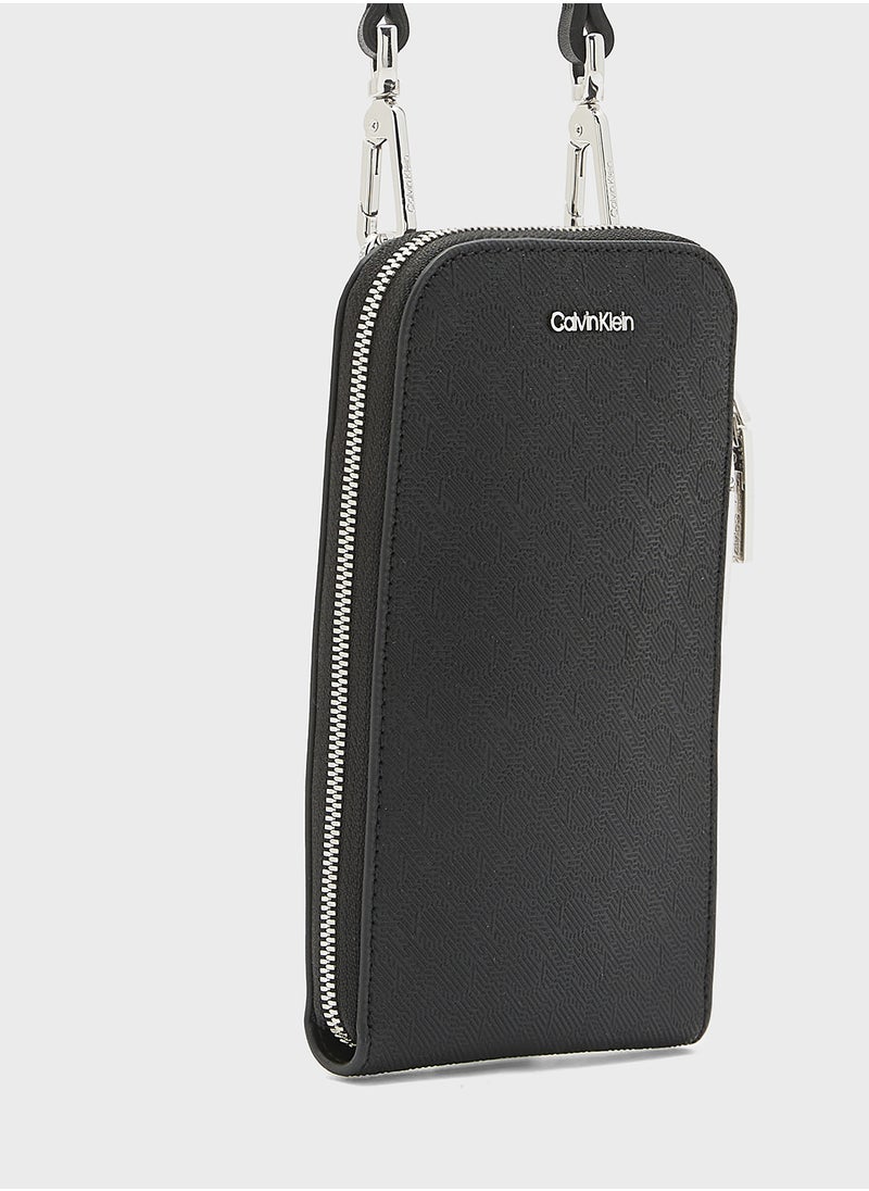 CALVIN KLEIN - CROSSBODY PHONE POUCH - Image 1