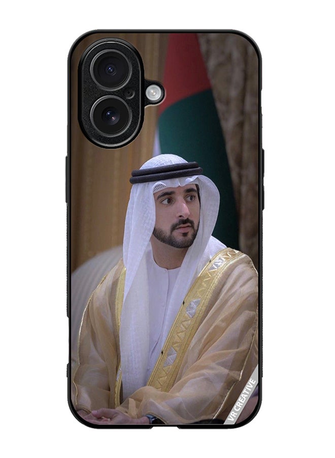 Protective Case Cover For Apple iPhone 17 Sheikh Hamdan Bin Mohammed Bin Rashid Al Maktoum Design Multicolour