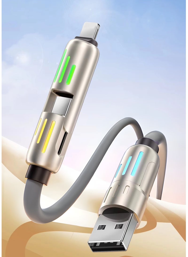 STILL 240W 2-in-2 Fast Data Cable (1M) & USB Car Charger | Intelligent Charging | Strong & Durable | Soft & Flexible | High-Speed Charging & Data Transfer | Burst Resistant - Image 2