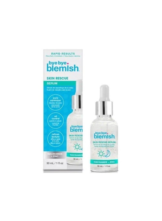 Bye Bye Blemish Skin Rescue Serum Niacinamide + Zinc 30ml - Image 1