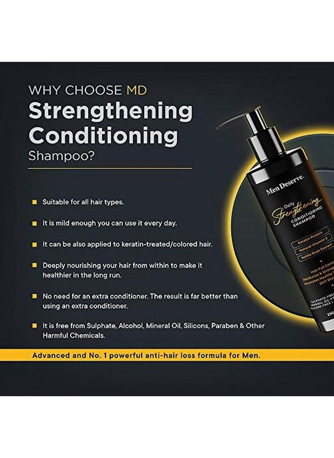 Daily Strengthening Conditioning Shampoo For Hair Fall Control And Keratin Restore. 250Ml (Sulphate Free And Paraben Free) - pzsku/Z000E66DC34020BD14EE3Z/45/_/1658838519/eddef535-77c2-439d-9d5f-ad113b307f69