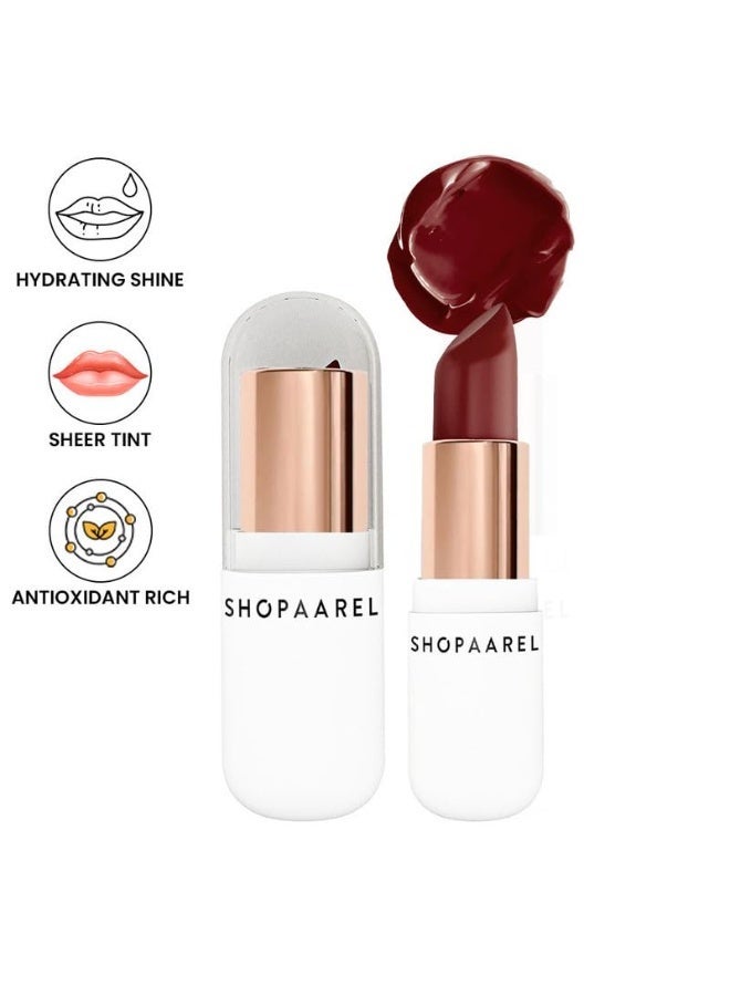 شوبارل مرطب الشفاه "ويت ليبس" (Wet Lips) من Shopaarel - لون شفاف، تركيبة مرطبة، فيتامين E، لمعان بمظهر رطب - درجة Heaven05، وزن 3.8 جم - Image 4